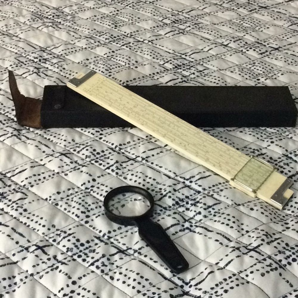 Vintage Keuffel & Essex Co., NY Slide Rule